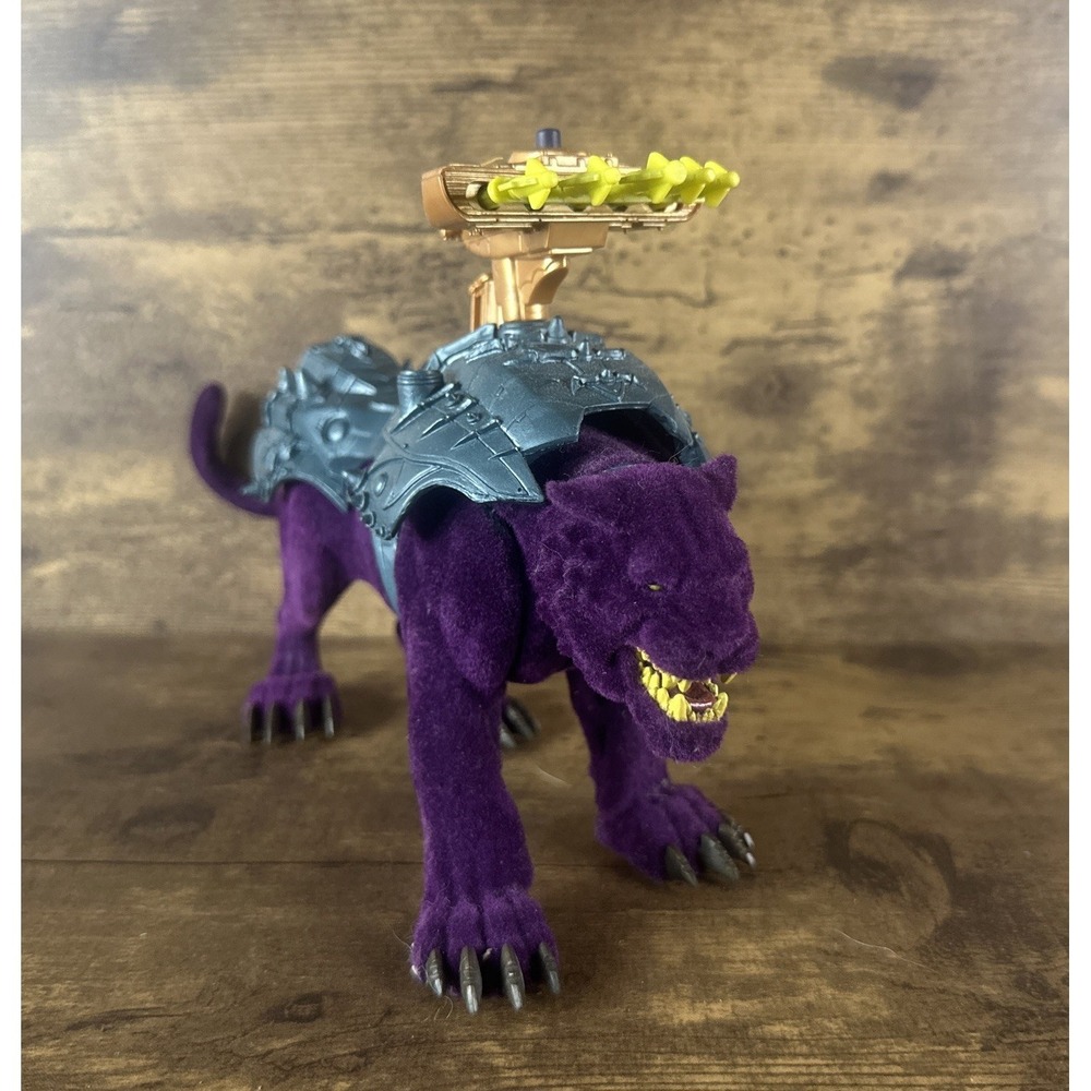 D2 Masters of the Universe Panthor 200x Mattel He-man With Rocket Fast Shipping